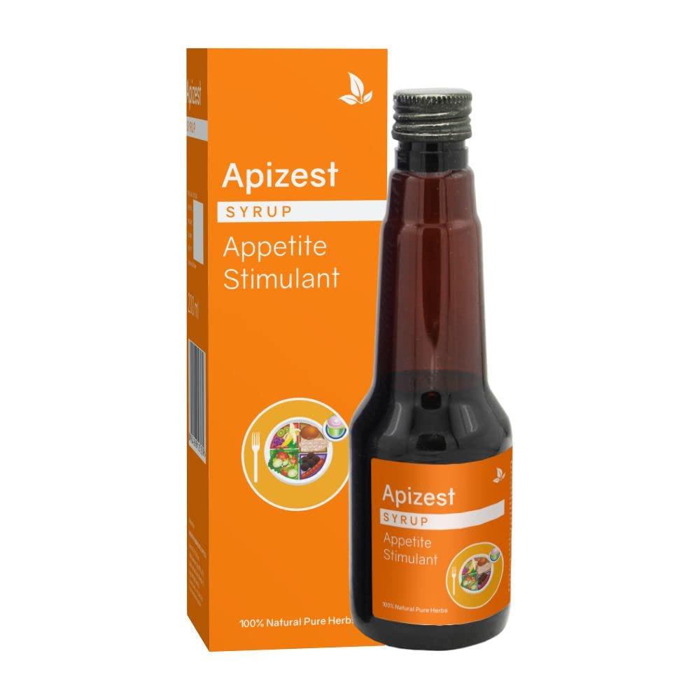 LACTOZEST LACTOZEST Apizest Syrup(225 Ml-Pack Of 3)|For Boosting Healthy Appetite| Reduces Indigestion&Flatulence| Promotes Weight Gain(225 Ml-Pack Of 3)