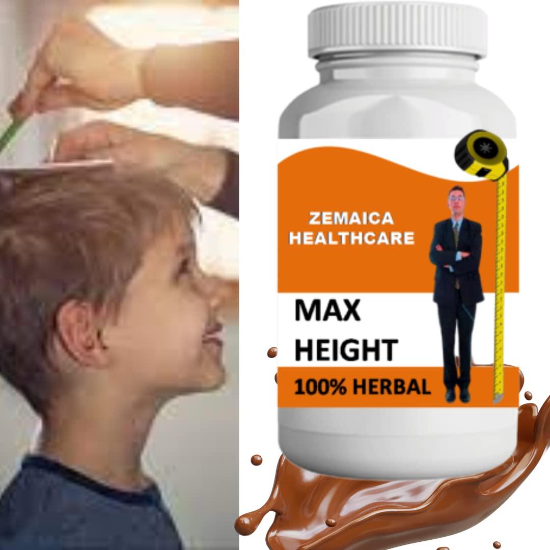 Generic Max Height, Increase Body Bones, Height Increase Supplements, Height Growth Capsule, Pack of 1