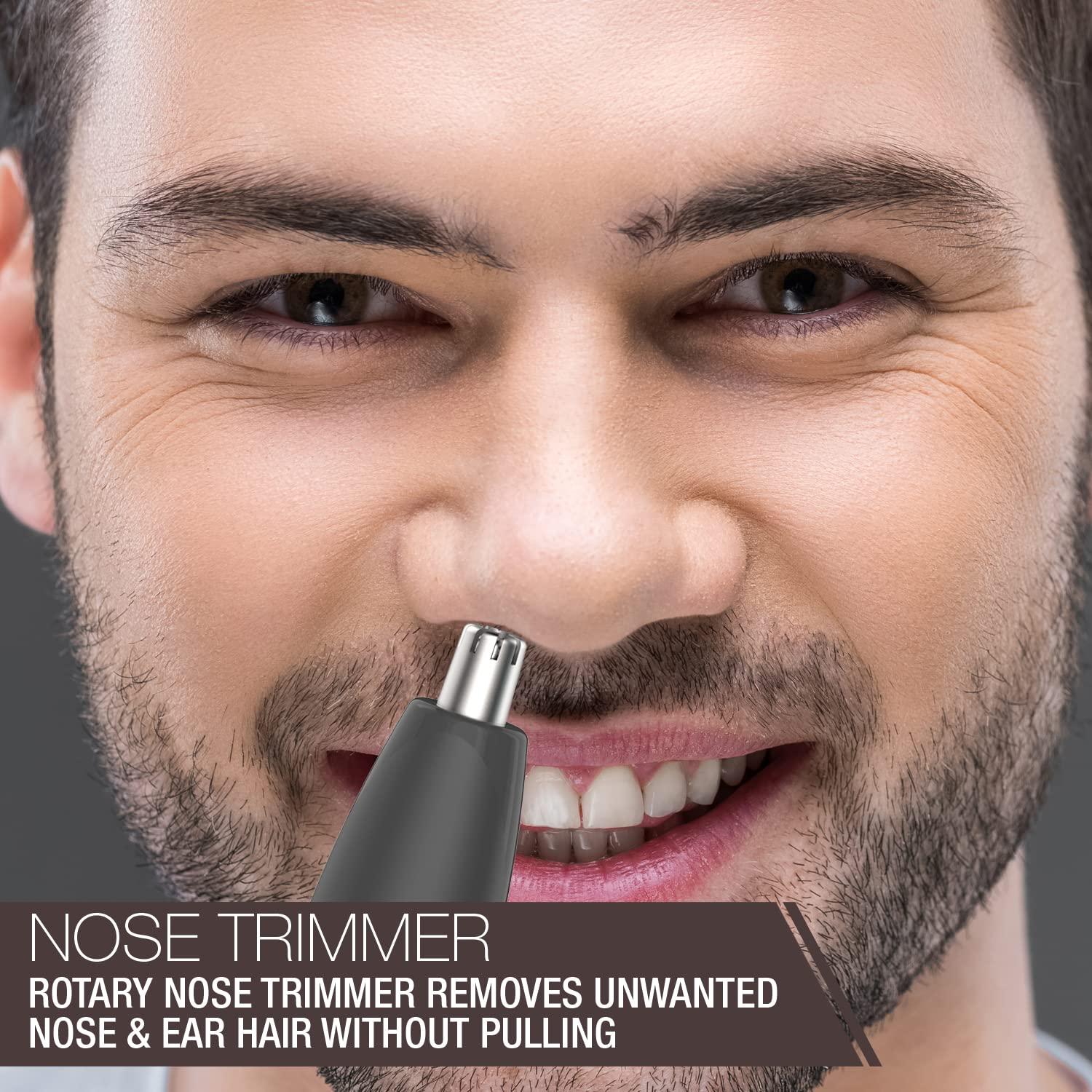 Havells Havells Multi Grooming Kit Gs6532, 5-In-1 With Protective Combs, Rechargeable - All-In-One Trimmer Comes Wth Pouch, Corded Electric (Grey) - Men