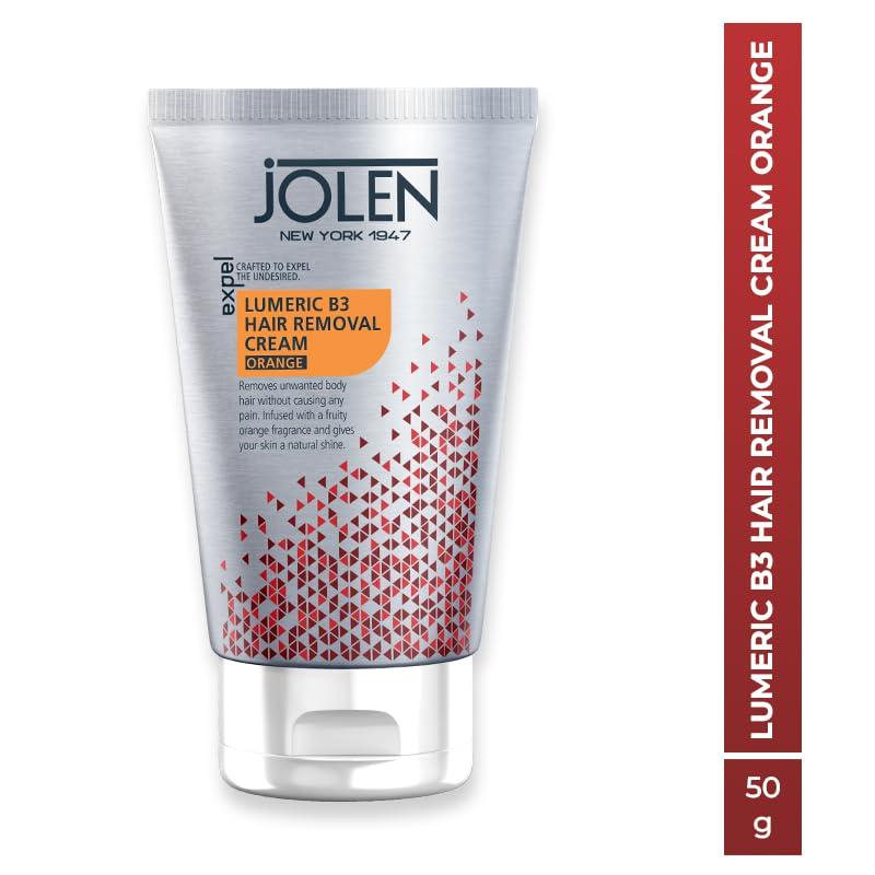 Jolen New York Jolen New York Lumeric B3 Hair Removal Cream Orange (50g)