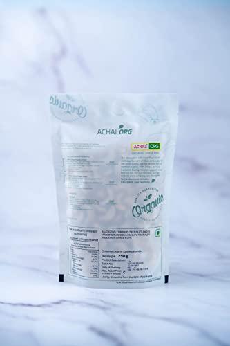 Achal Org Achal Org Organic Cashew Nuts M (320 Count), 250gms