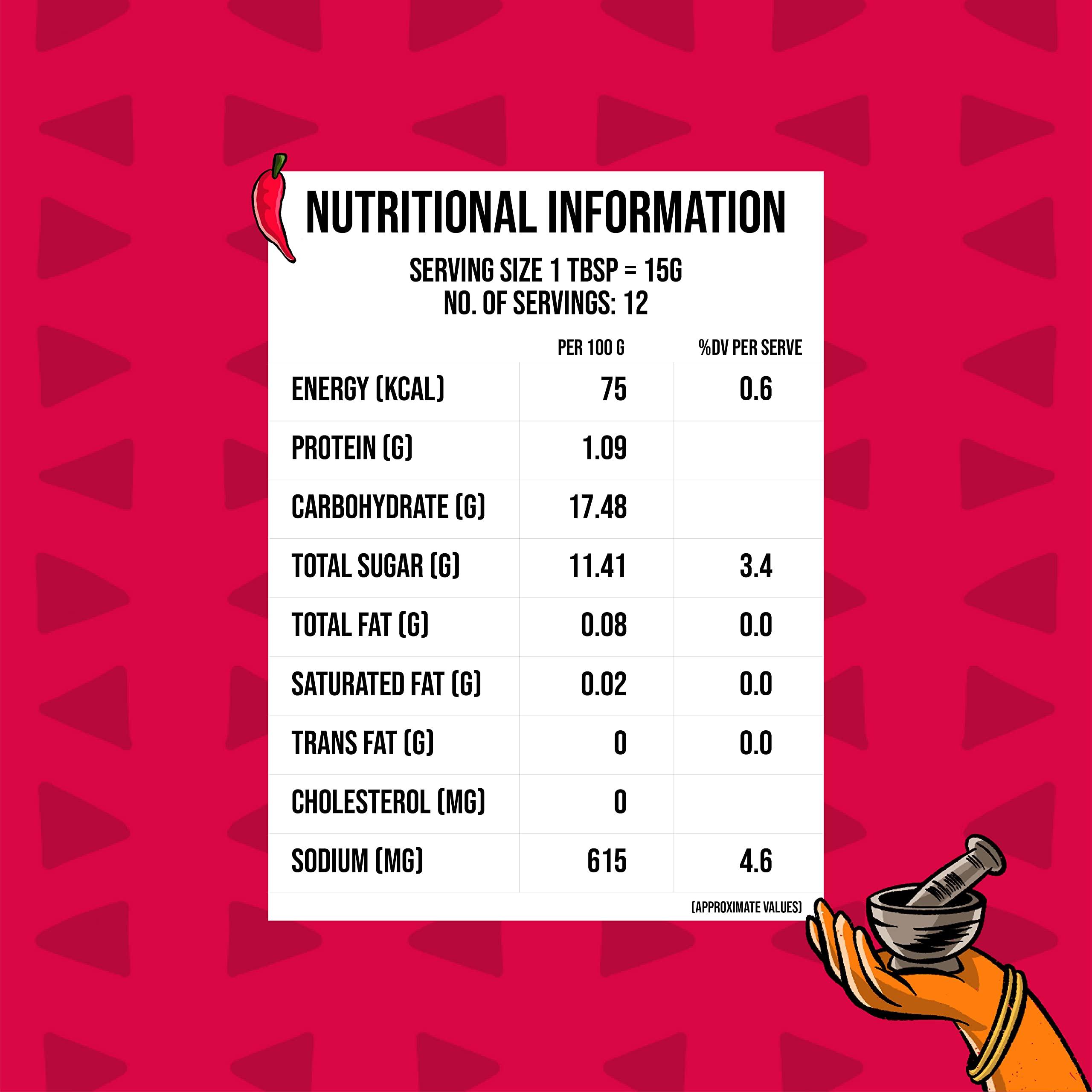 INDIAN SAUCE COMPANY Indian Sauce Company Fiery Red Hot Sauce, 180 ml | Perfect Blend of Flavour and Taste | Spicy Level 7 on 10 | Red Chilli Sauce For All Cuisines | No Artificial Colours | Made In India