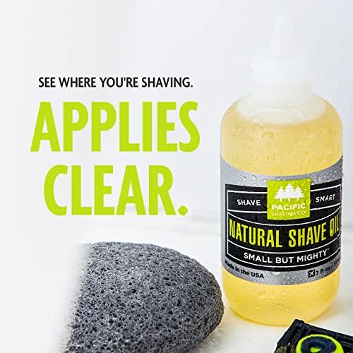 Pacific Shaving Company All Natural Shaving Oil 0.50 Ounces