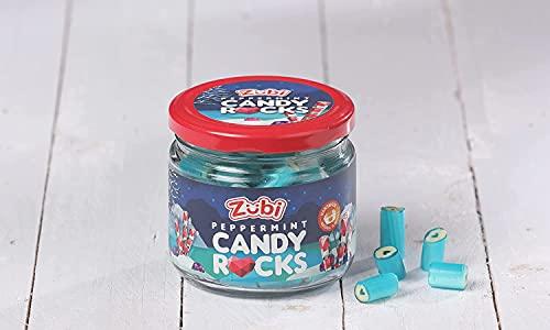 ZUBI THE FUN CANDY Zubi Pepper Mints Rocks Hard Candies - 200 grams (Pack of 3)
