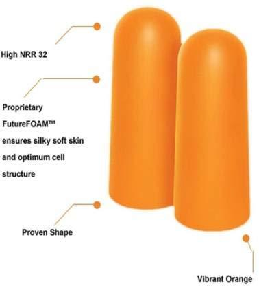 Ekon Ekon reusable Meditation Earplug ear plugs for Noise reduction cancellation sleeping study swimming flight travel bathing winter Soundproof Snoring (5)