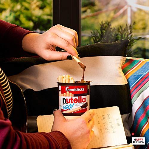Nutella Nutella & Go Hazelnut Spread & Pretzels Sticks Pack of 12, x 48 g