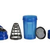 iShake ishake Samurai Pro Gym Shaker - Blue - 450 ml
