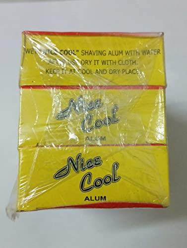D.K.Enterprises Nice Cool Alum|Shaving Alum | Fitkari (Pack of 6)75 g X6