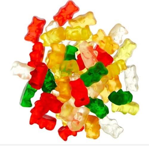 VIDAL MELLOWS Vidal Gummy Bears | Premium Jelly candy | Imported Jelly bear Candy, Net Weight 100g (Pack of 3)