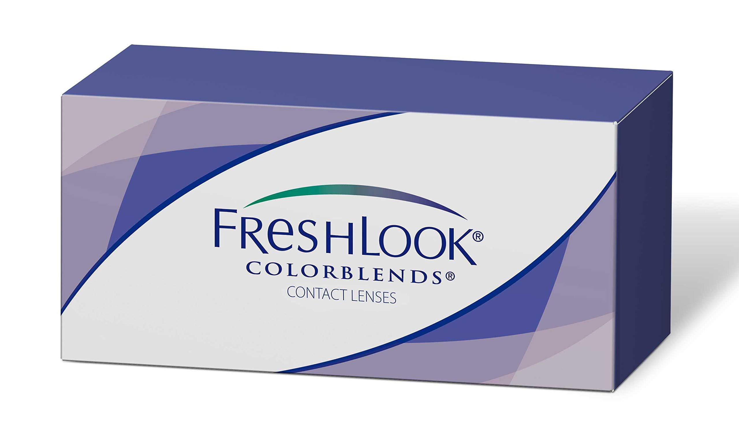 ALCON Alcon Freshlook Sterling Grey Color Blends Monthly Contact Lens, 2 Lens Pack