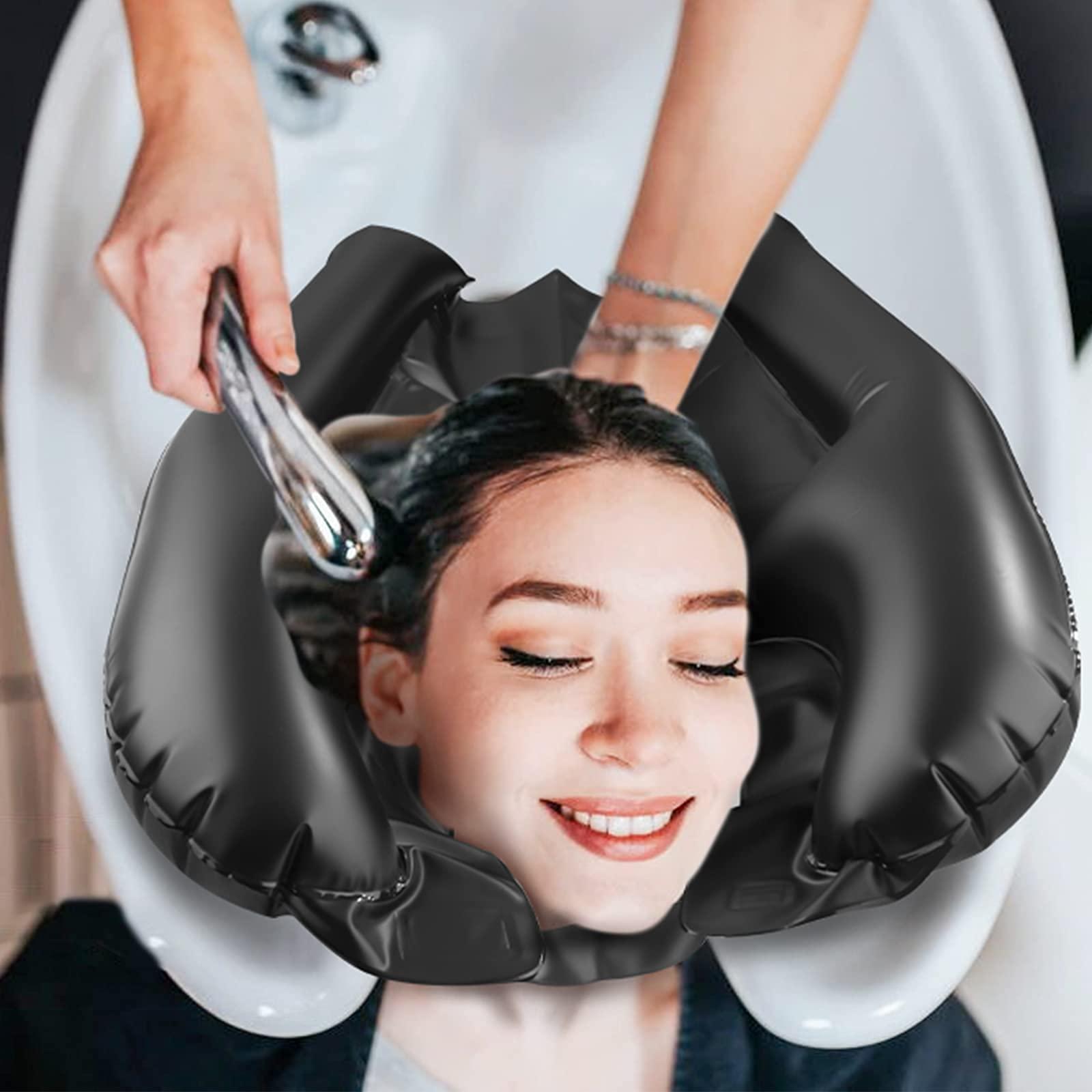 SXLHKJL SXLHKJL Hair Washing Tray for Sink at Home, Shampoo Tray, Portable Sink for Washing Hair, Portable Shampoo Bowl for Bedridden, Handicapped, Kids, Seniors, Pregnant, Wheelchair at Kitchen