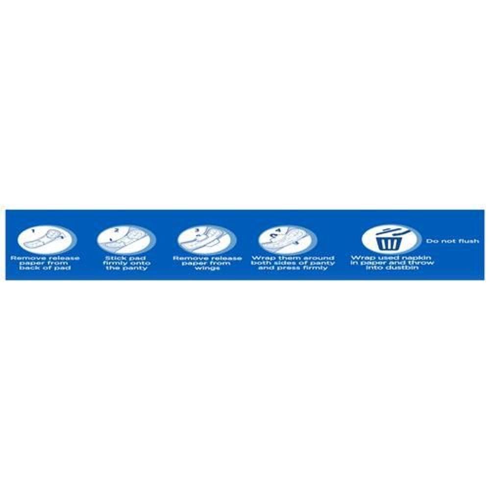 Stayfree STAYFREE best Secure Cottony Soft Regular Sanitary Pad Sanitary Pad (Pack of 4)