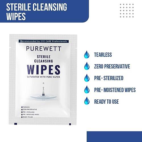 HFL\'s Heavy Duty Wipes HFL\'s Heavy Duty Wipes Purewett Post Cataract Gentle And Effective Sterile Eye Cleaning Wipes - Soothe And Refresh Your Eyes With Confidence Pack Of 24
