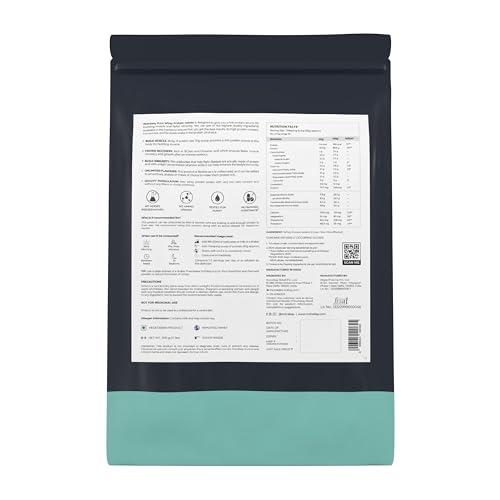 Nutrabay Nutrabay Pure Whey Protein Isolate Powder - 500g, Unflavored | 26.5g Protein, 6.2g BCAA | NABL Lab Tested | Muscle Growth & Recovery | 100% Raw Whey Isolate | For Men & Women