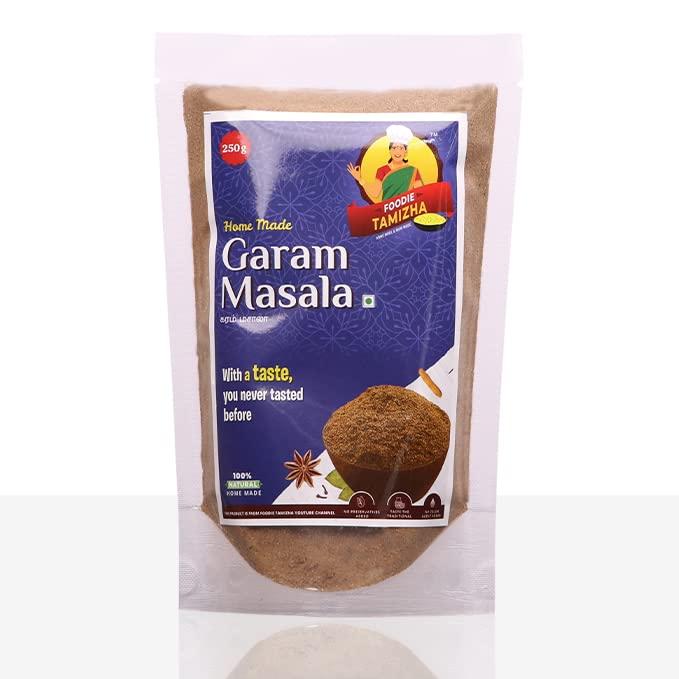 Foodie Tamizha Foodie Tamizha's Homemade Garam Masala - A Premium Blend of Handpicked Spices! (250 Gram)