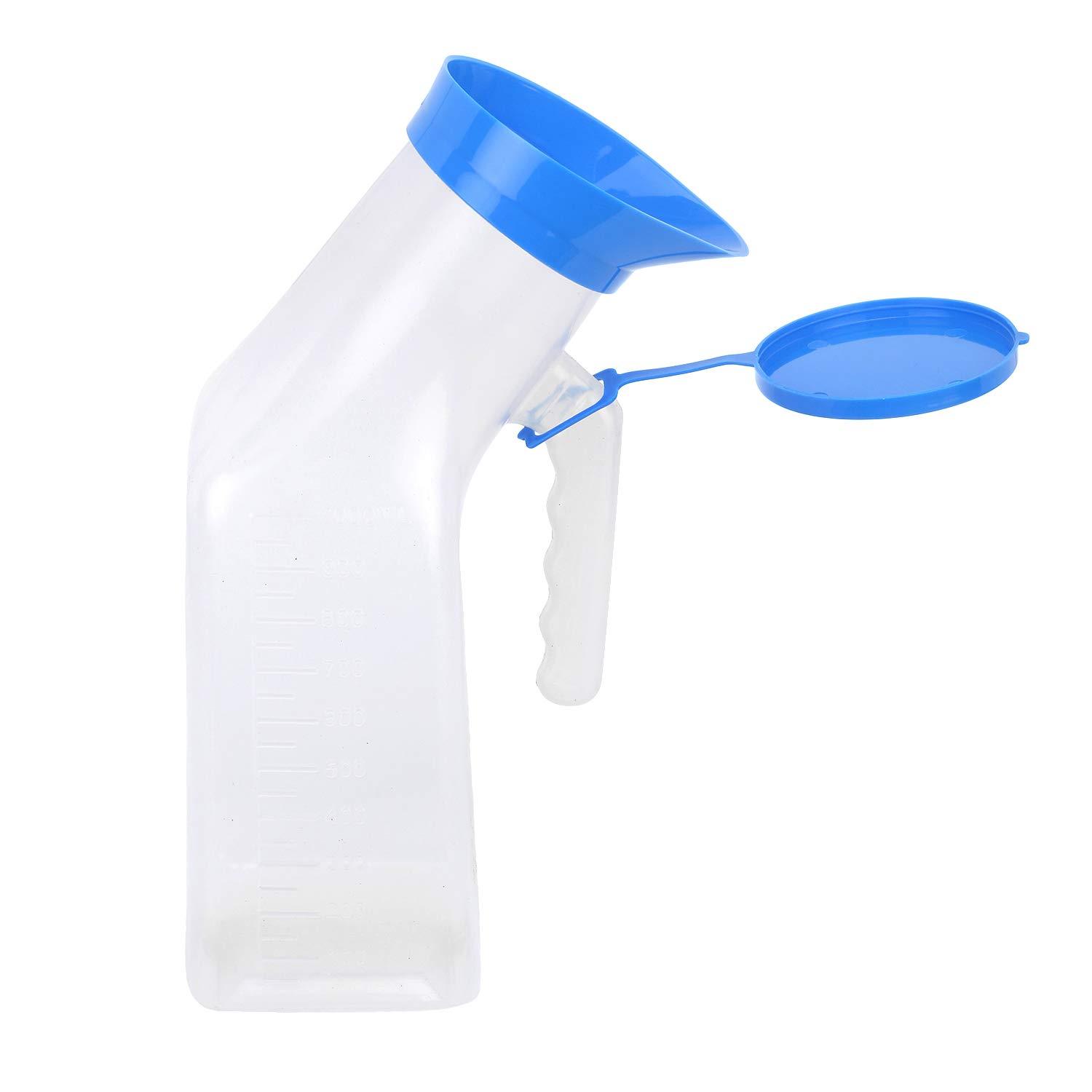 RCSP RCSP Urine Pot for Bed Patient | Portable Urinal Bottle for Men Women | Leakproof Urinal Bottle with Long & Firm Grip Handle