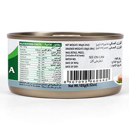 Tasty Nibbles Tasty Nibbles Light Meat Tuna Chunks In Water 185g X 3 (Pack of 3, 555g)