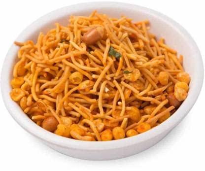 GO HUNGRY GO HUNGRY Garlic(Lasan) Mix FARSAN (NAMKEEN) | Garlic Chivda Namkeen Snacks for Foodie Indians | Homemade and Ready to Eat, Spicy Namkeen, Namkeen And Snacks, Spicy Mixture 150gm