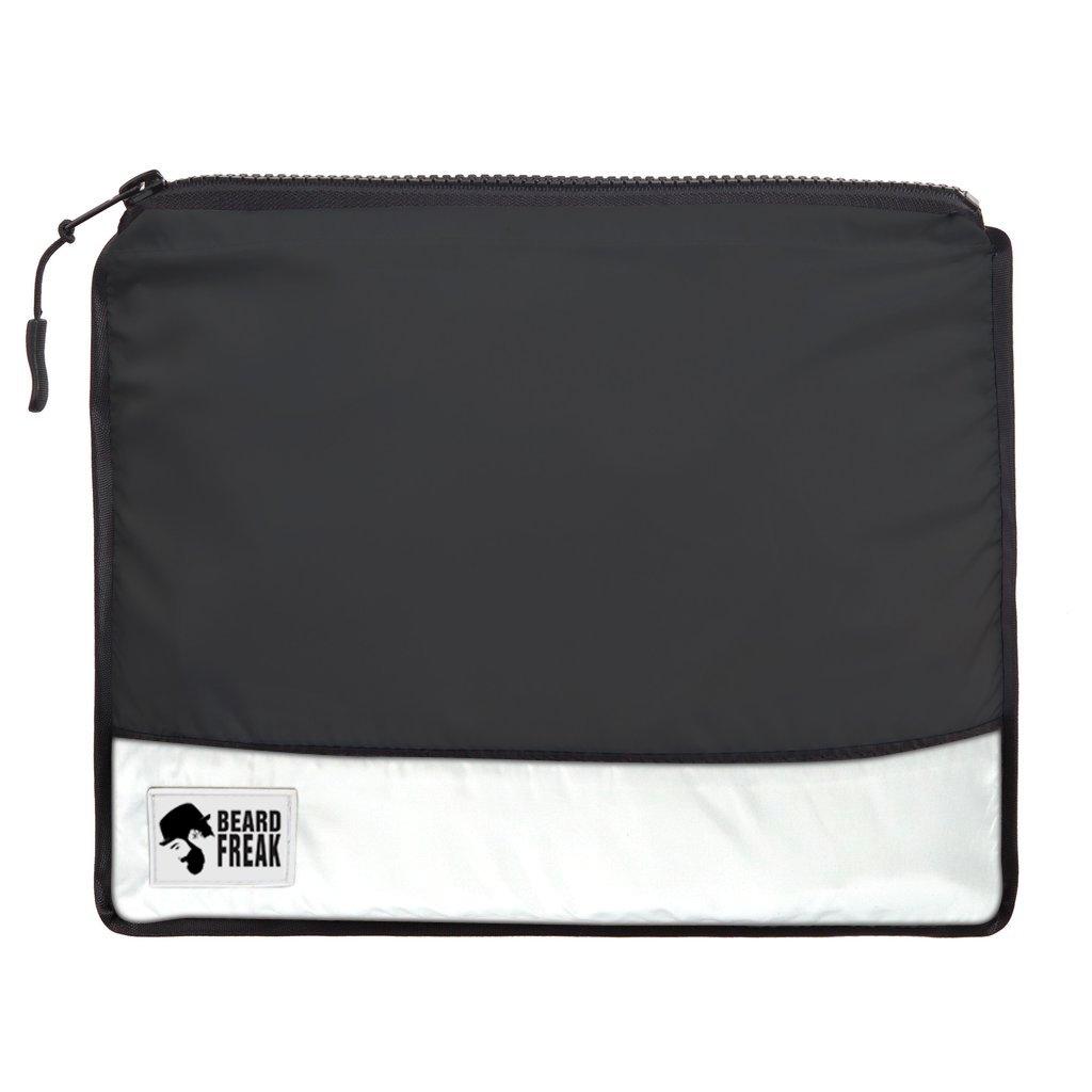 Beard Freak Beard Freak Trimming Catcher with Unique Carry Bag - Black Apron