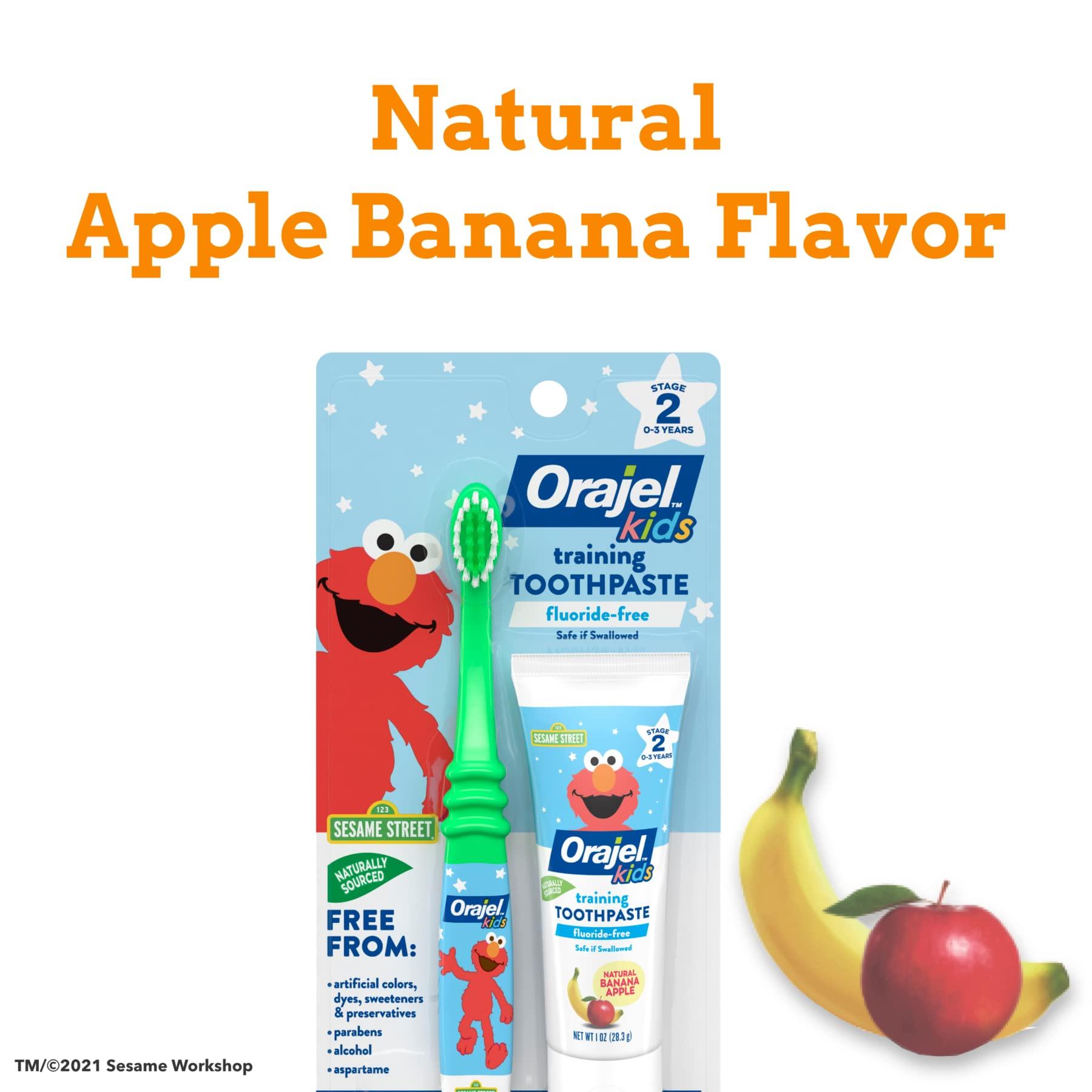 Orajel Orajel Baby Tooth and Gum Cleanser, Apple Banana 1 Oz