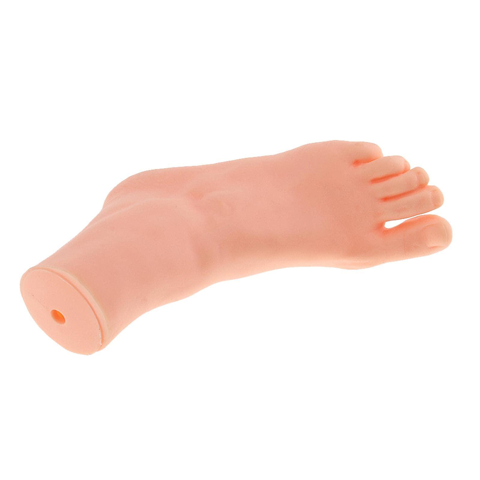 myaddiction MYADDICTION 1 Piece Silicone Female Left Feet Mannequin Foot Model Socks Shoes Toe Rings Shop Retail Display Business & Industrial | Retail & Services | Mannequins & Dress Forms | Partial-Body