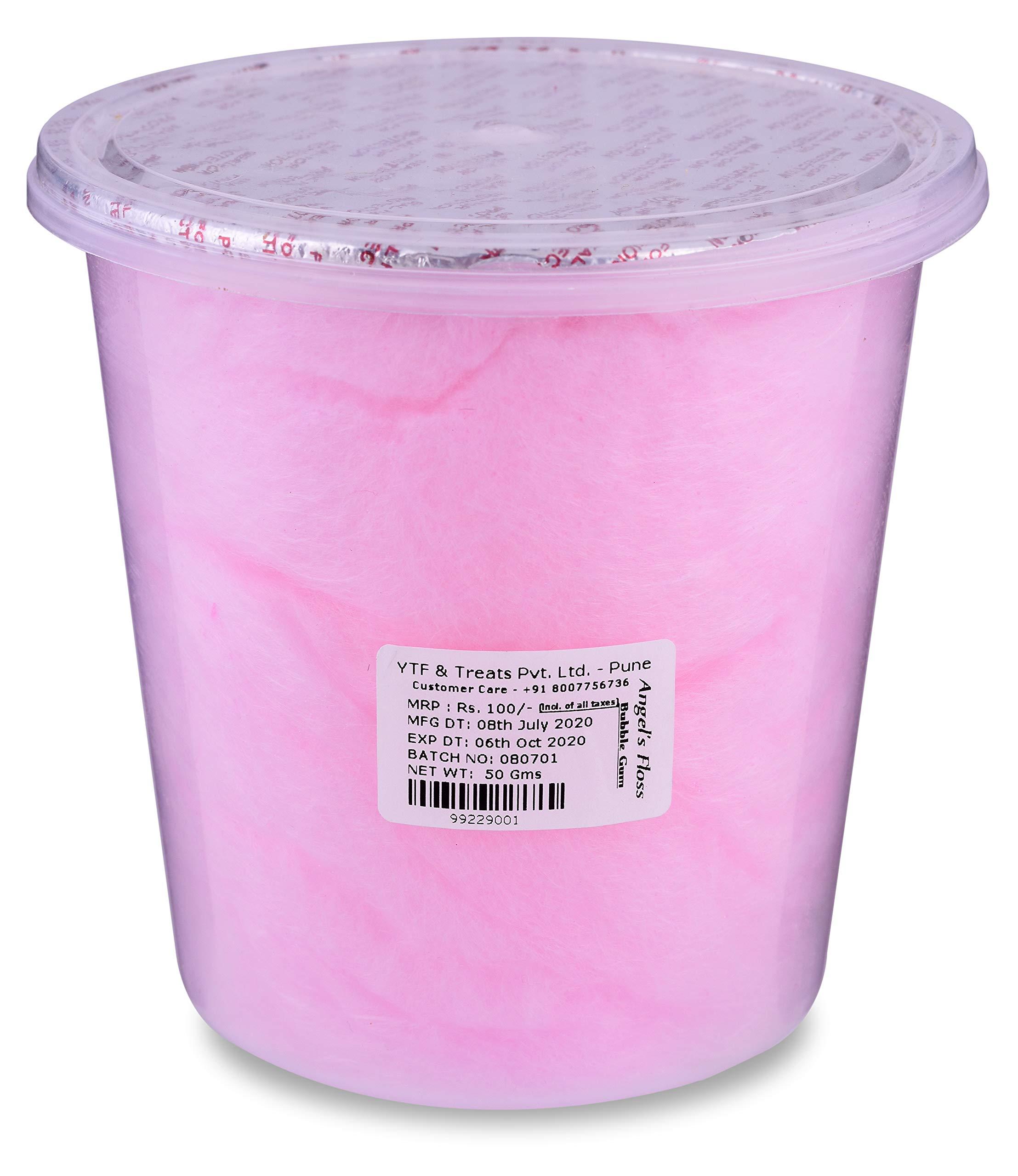 Angels Floss Angels Floss Cotton Candy's/Candy Floss/Buddhi Ke Baal (Bubble Gum, Pack of 4 Units)