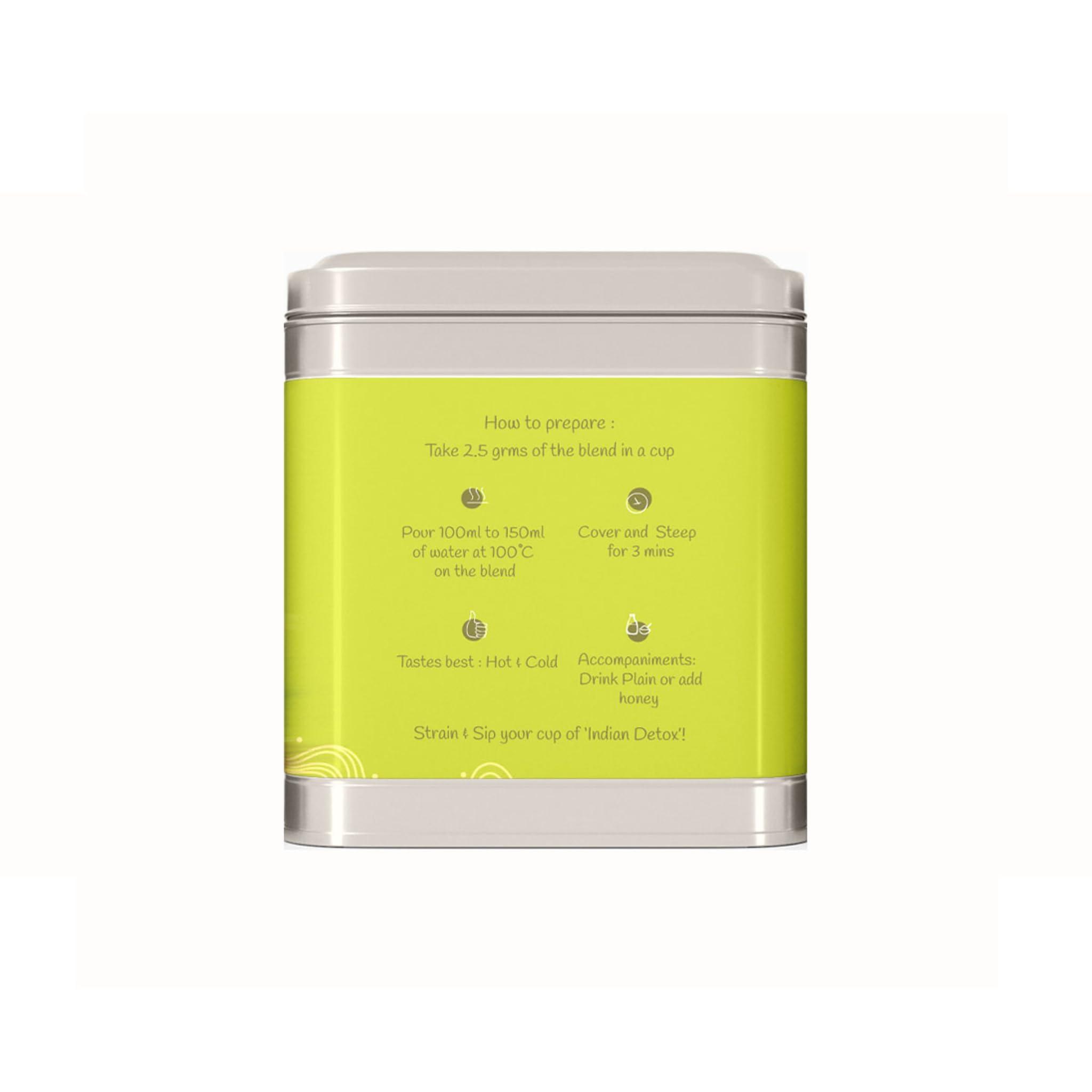 Chawalas Chawalas Tea |Valentine\'s Day - You\'re the Zest(Ginger Lemon Tea) |Herbal Tissane |Tea Gift For Him and Her |Caffiene Free Infusion |Tin 30gms (12 cups)