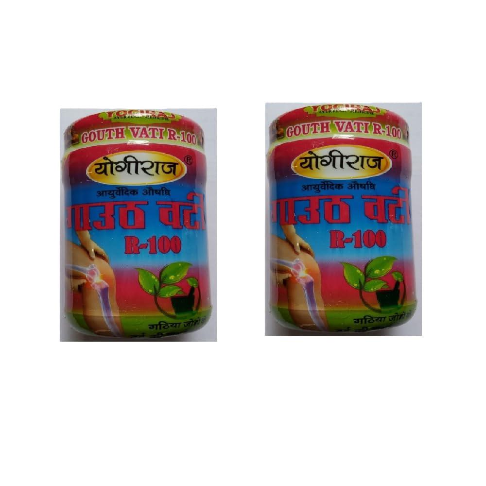 Yogiraj Yogiraj Gout Vati R-100 Gouth Bati Pink bottle 1 Pc
