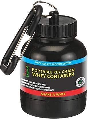 TRUE INDIAN TRUE INDIAN Gym Shaker/100% Leakproof Guarantee Sipper Bottle Ideal for Protein Carry Bottle/Gym Shaker Bottle & Water Bottle for Gym |Gym Shaker (Pack of 2- Shaker with Whey) (Black)