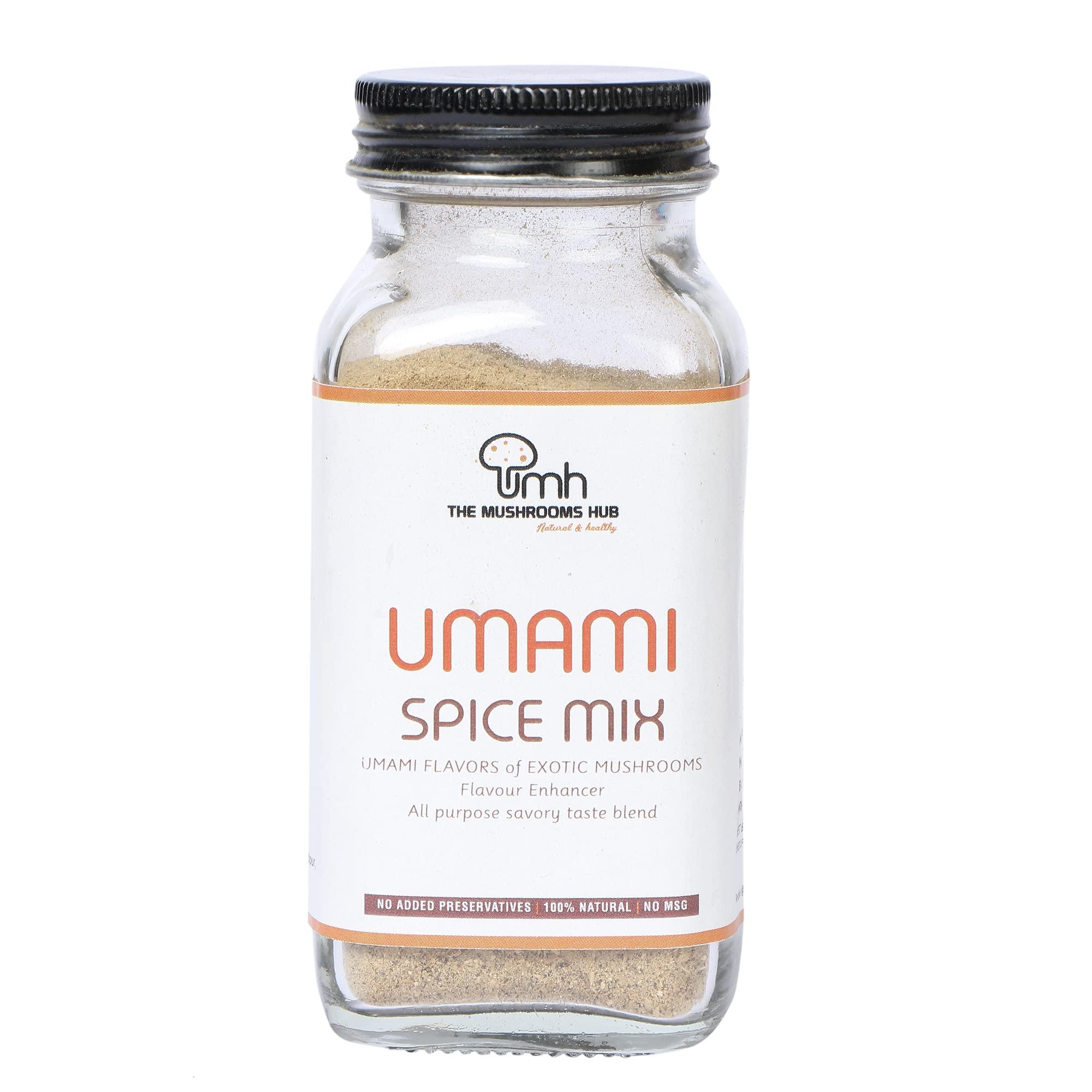 THE MUSHROOMS HUB The Mushrooms Hub all purpose Umami Spice Mix ( Mushroom Flavour), 50 Gm x 1