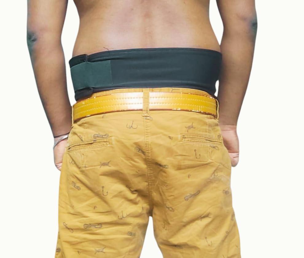 Vived Enterprise Ostomy belt for Urostomy and Ilestomy patients for Right side stoma Premium Vertical stoma belt for daily use .Specially for RIGHT SIDE STOMA SIZE : 28 Inch - 36 Inch