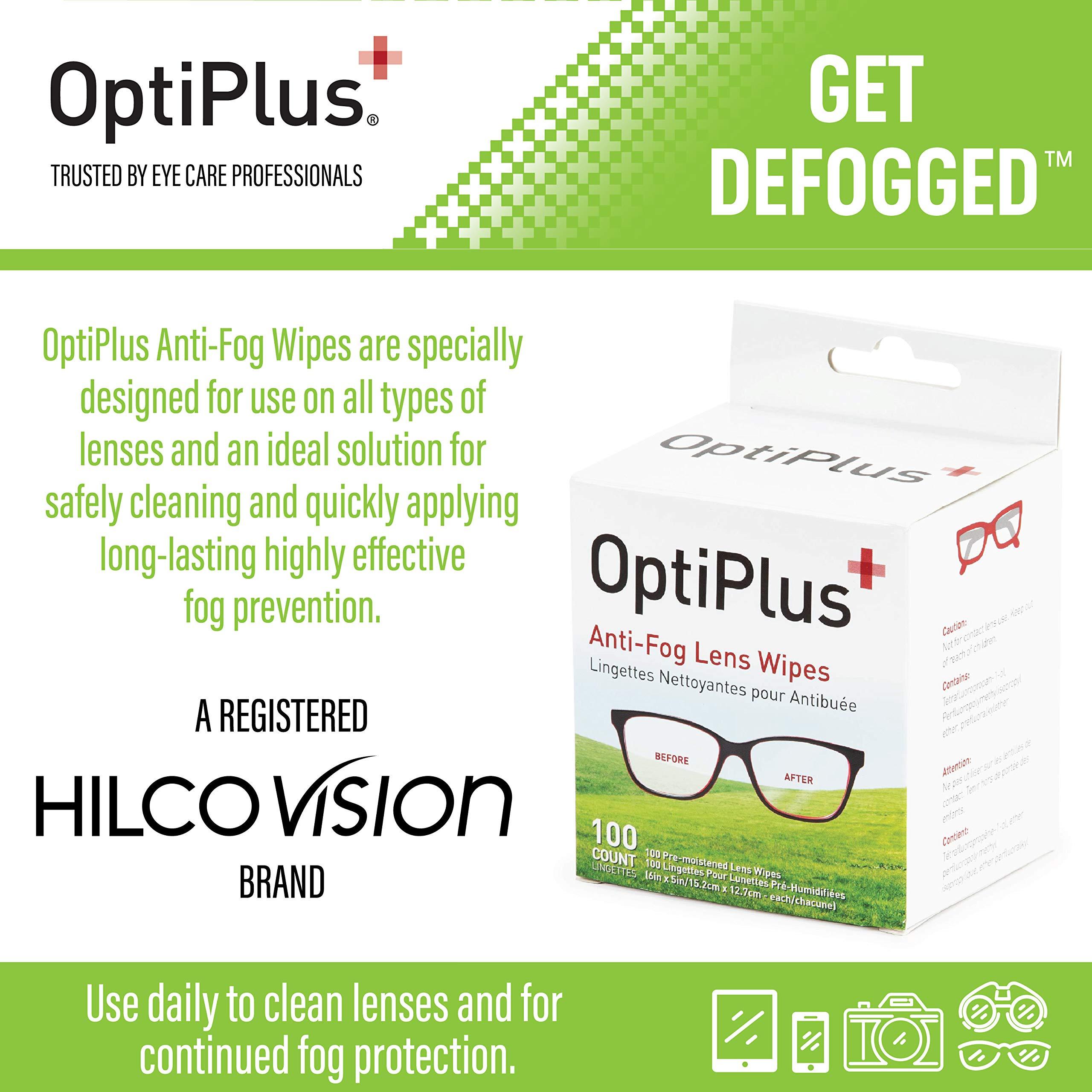 OptiPlus OptiPlus Anti Fog Lens Wipes