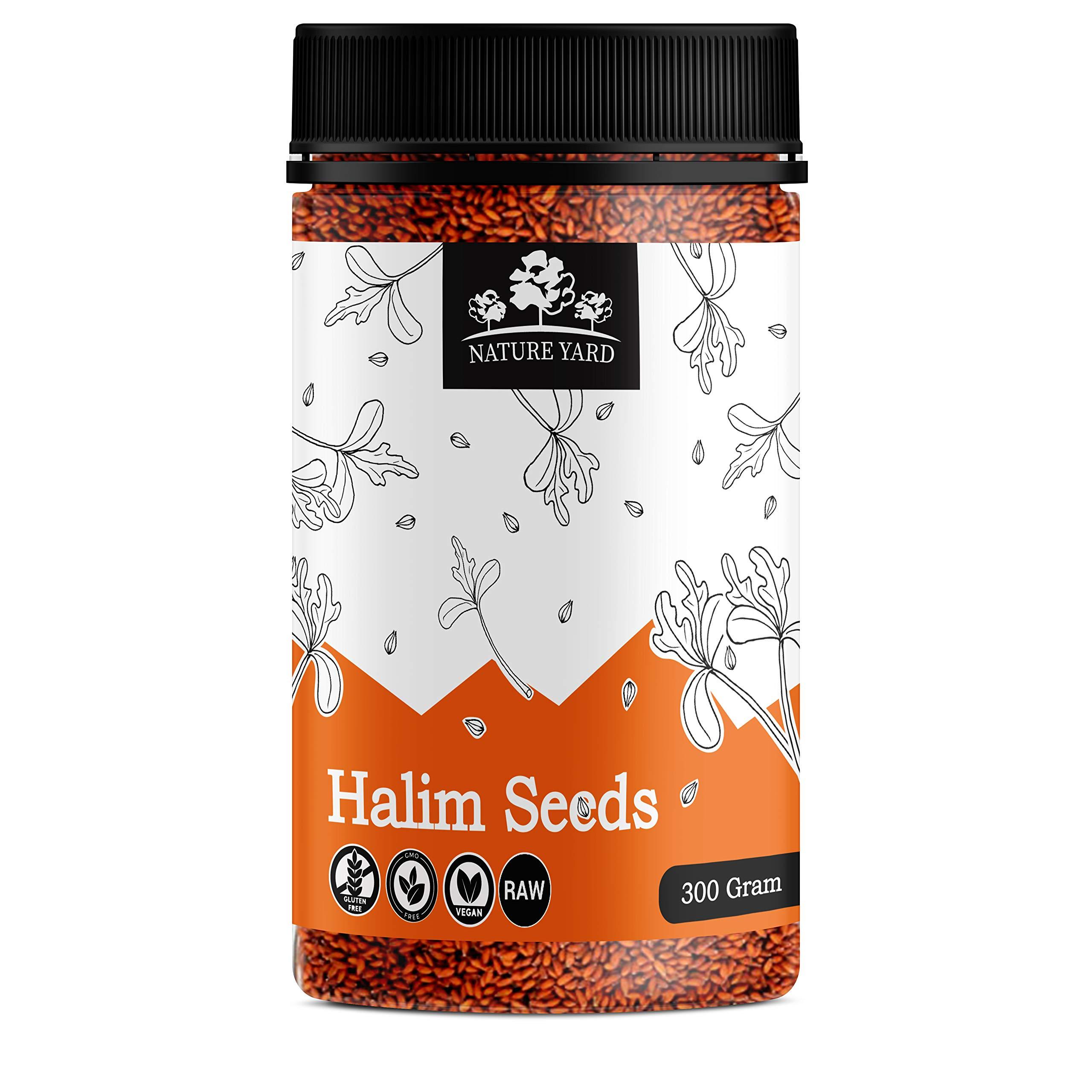 NATURE YARD NATURE YARD Organic Halim Seeds / Aliv Seed / Garden Cress for Eating - 300 gm - Immunity booster superfood