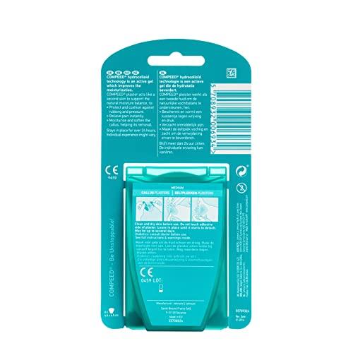 Compeed Compeed Callus Removal Bandage Strips For Under Foot Rubbing Protection, Breathable Callous Remover Pads For Feet Medium_Pack Of 6 Patches