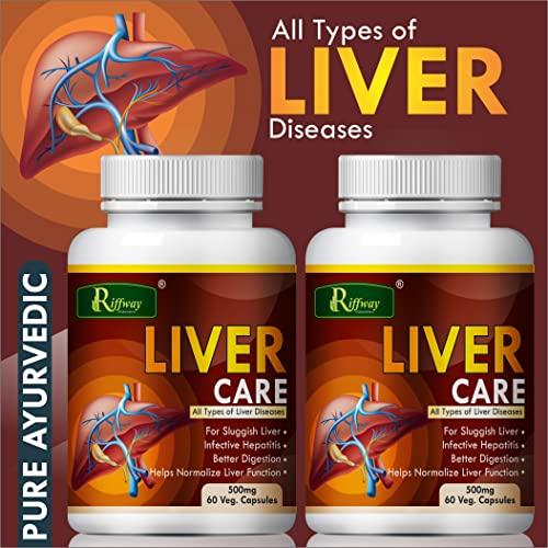 fasczo Liver care herbal capsules for less burden on diseased liver 100% Ayurvedic pac-2 120 capsules