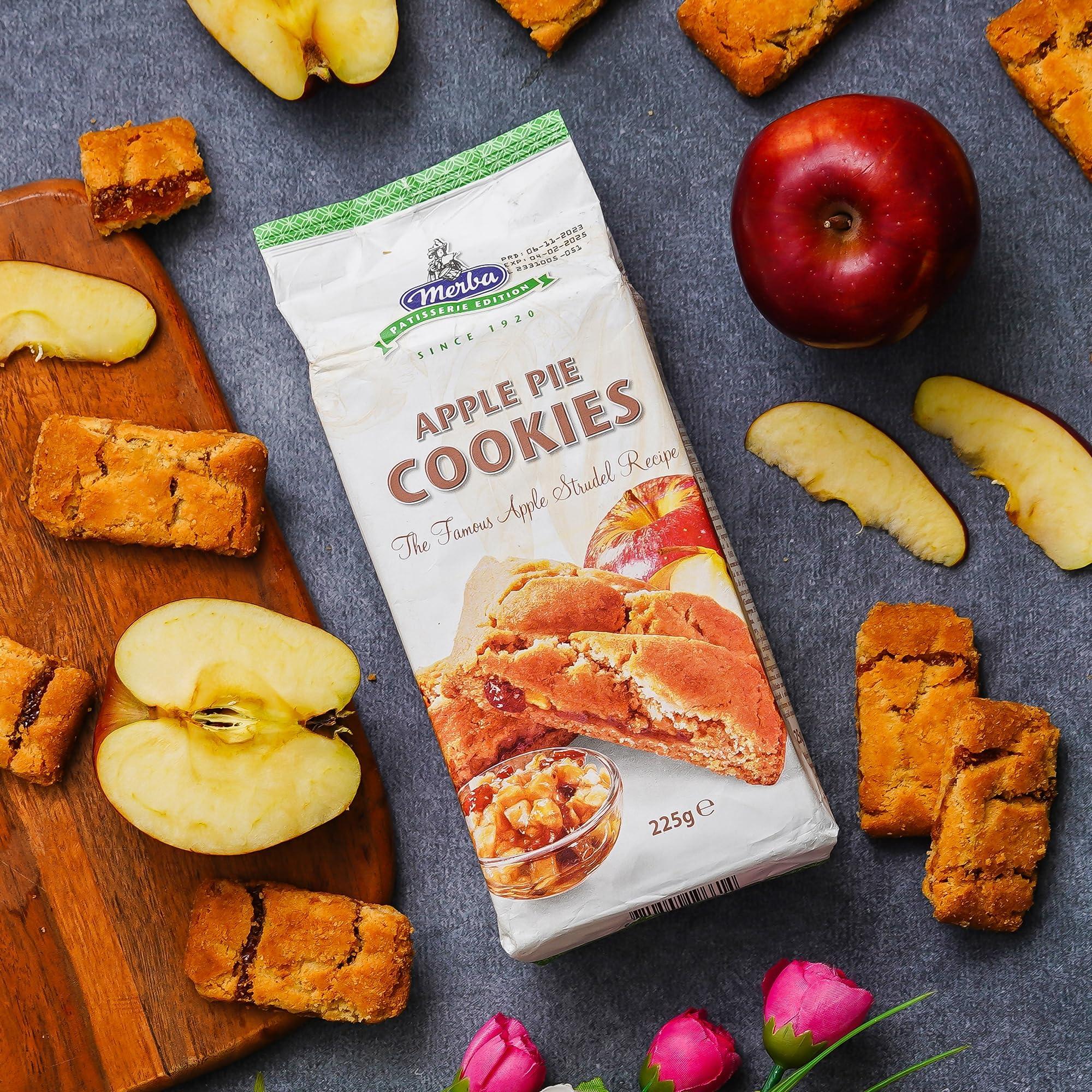 Merba Merba Patisserie Apple Pie Cookies 225g