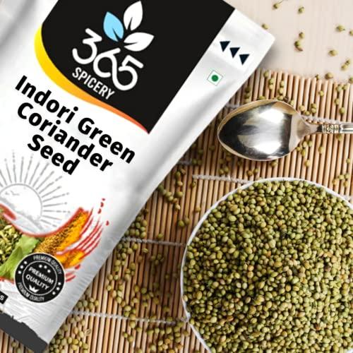 365 SPICERY 365 SPICERY Indori Green Coriander Seed - 500 gm, Pouch
