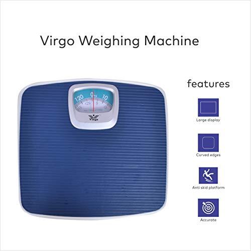 Thermocare Thermocare BY VIRGO Mechanical Weight Scale Analogue Weighing Machine for Human Body, Grey