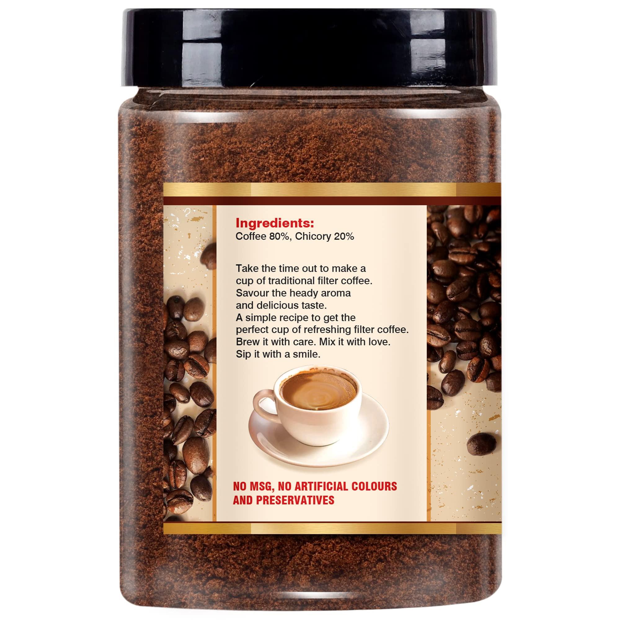 Generic EXCELLENT FOODS - Filter Coffee Powder - Bold & Aromatic, 1Kg