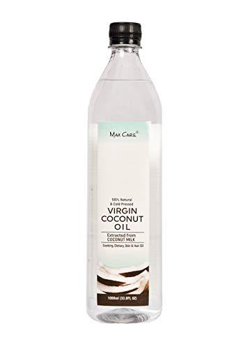 MAX CARE Maxcare Virgin Coconut Oil (Cold Pressed) 250ML + Maxcare Virgin Coconut Oil (Cold Pressed) 1000ML