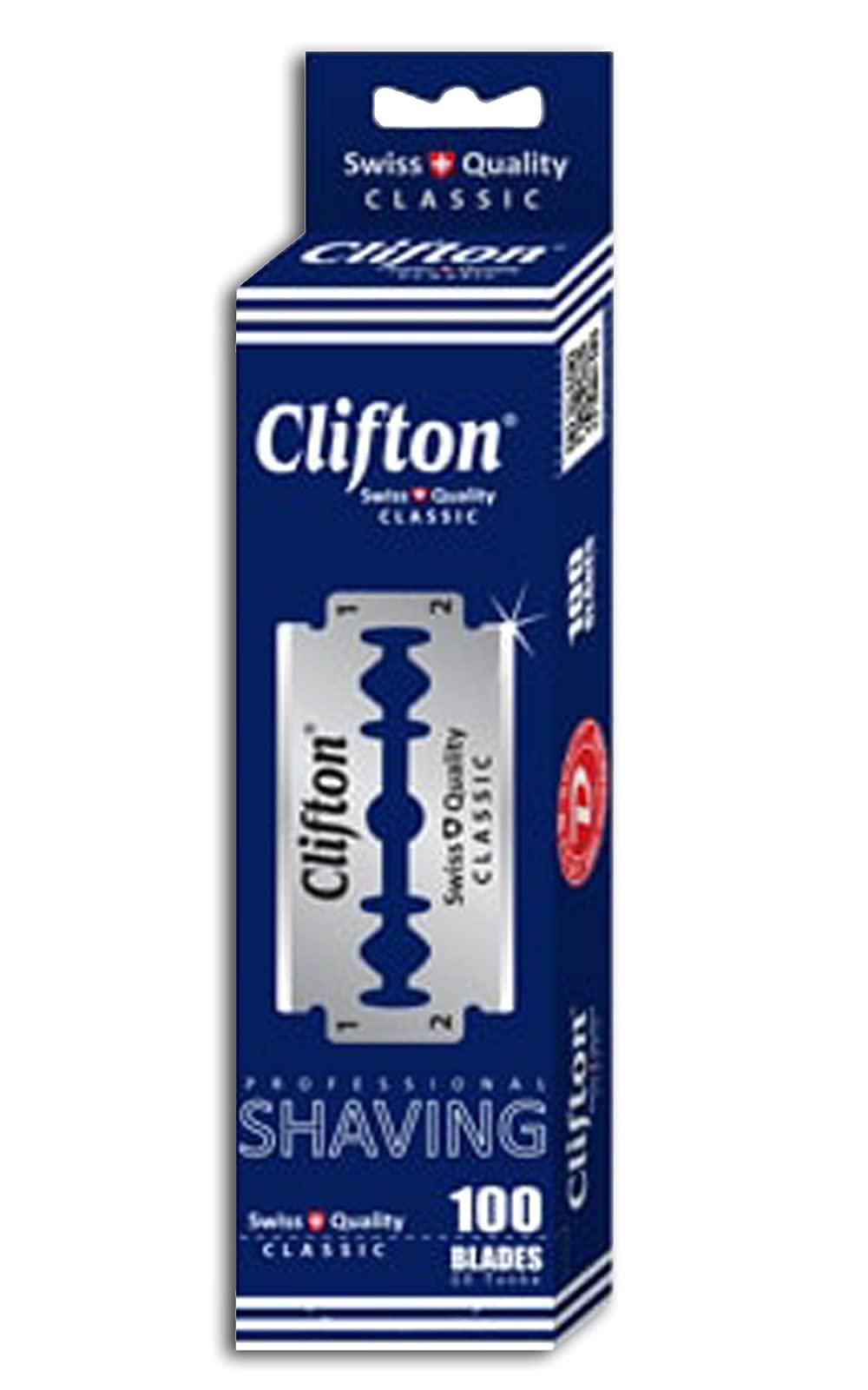 Durablade 100 Clifton Classic Double Edge Razor Blades For Safety Razor - Mens Safety Razor Blades For Shaving For Men For A Smooth And Clean Shave (1 Year Supply)