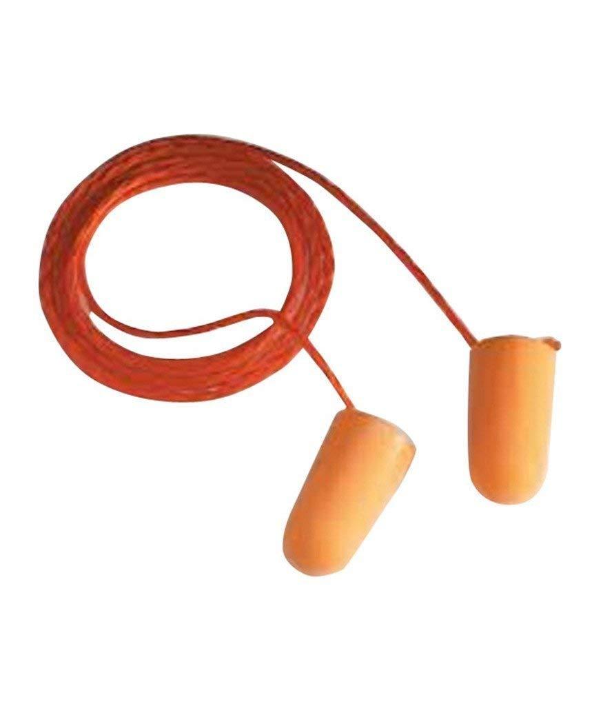 3M 3M Corded Foam Disposable Ear Plugs, Pack of 15