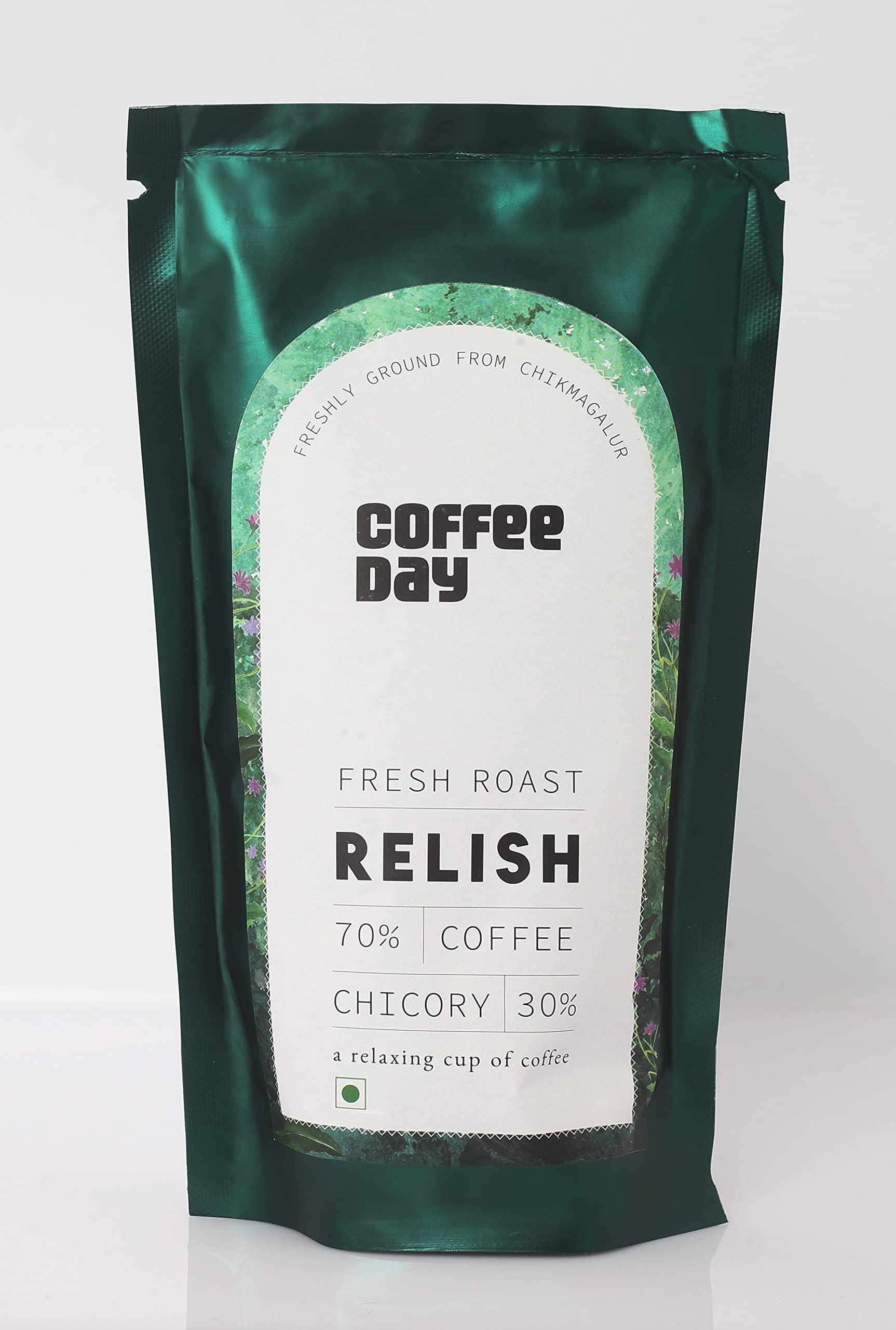 Cafe Coffee Day Cafe Coffee Day Filter Coffee Home Brew Pack | 5 Filter Coffee variants of Coffee Day - Starter Pack | Peaberry | Unwind | Relish | Refresh | Comfort - 75gm each