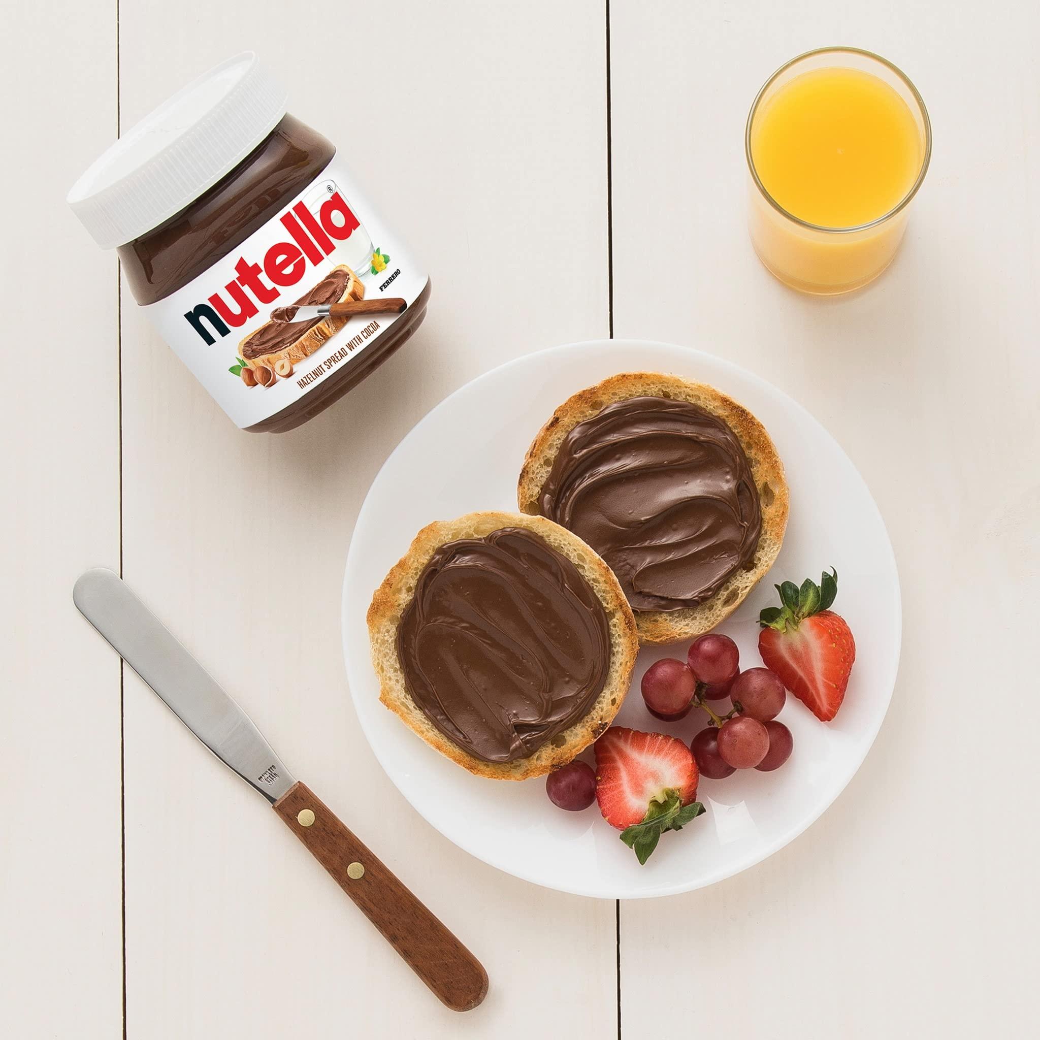 Nutella Nutella Chocolate Hazelnut Spread with Cocoa - 4 Pack, 4 x 750 g