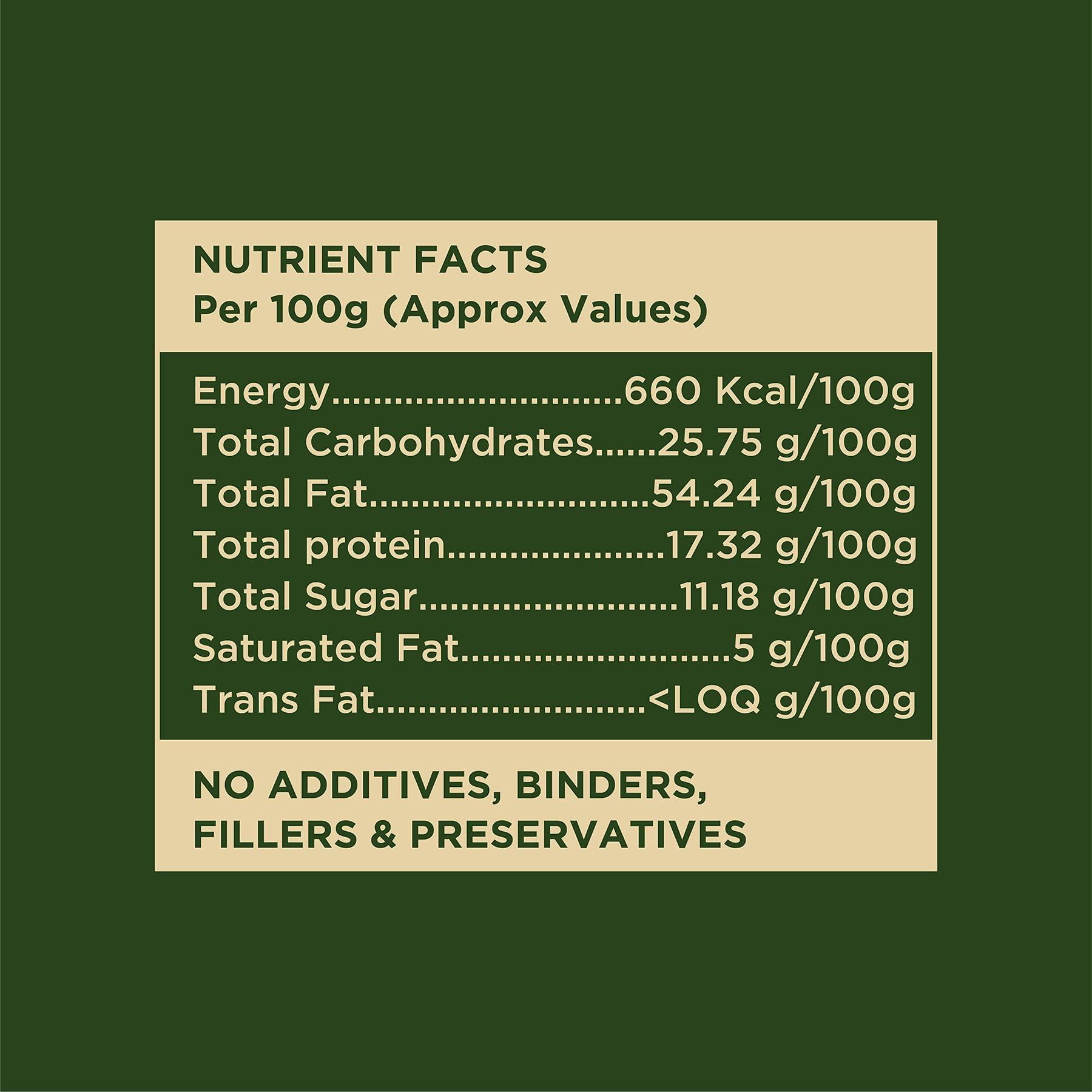 TWO BROTHERS ORGANIC FARMS Two Brothers Organic Farms Almond Butter with Jaggery, Crunchy, Tasty and Healthy - 300Gms