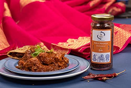 The Indian Queen The Indian Queen Maharashtrian Kala Masala 100% Natural & Pure with No Preservatives; Organic Homemade Maharashtrian Masalas - 100gms