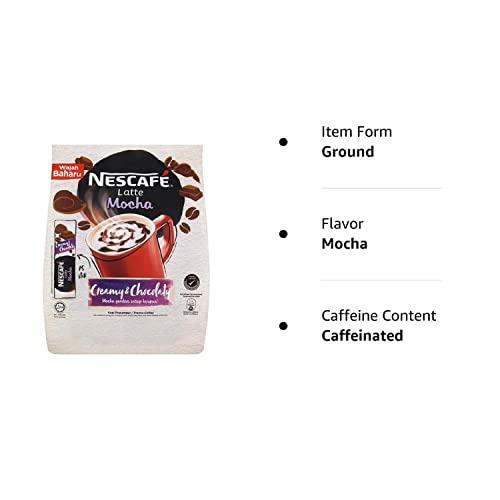 Nestle Nescafe Latte Mocha Coffee, 31g (Pack Of 15)