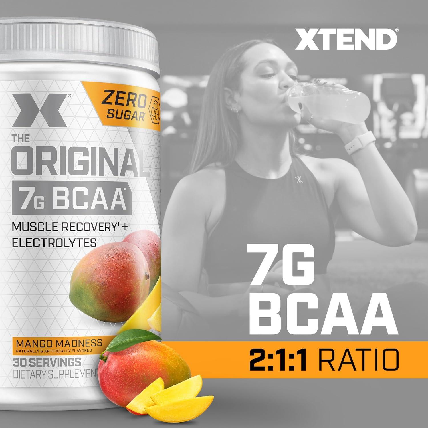 Scivation Scivation Xtend BCAA powder- Pack of 402 g, 30 Servings (Mango, 30 Servings)