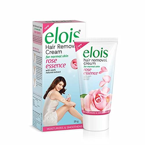 elois Elois Hair Removal Cream with Natural extracts Painless for Sensitive & Dry Skin Pack Of 8 (Rose Extract, 25 Gram)