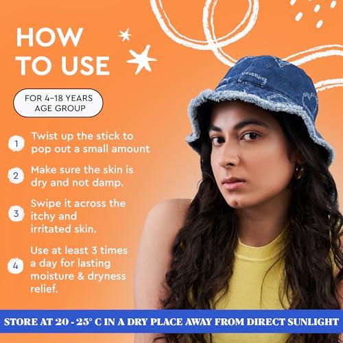 YplayZ Y Play Z Soothe Operator Soothing Balm for Kids - Instant Itch Relief, Non-Sticky Moisturizer for Dry Skin with Avocado Oil, Rice Water & Colloidal Oatmeal, Safe for Face & Body, Ages 4-18, 20g